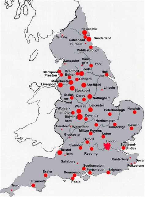 Your Complete Guide to the 55 Cities in England .
